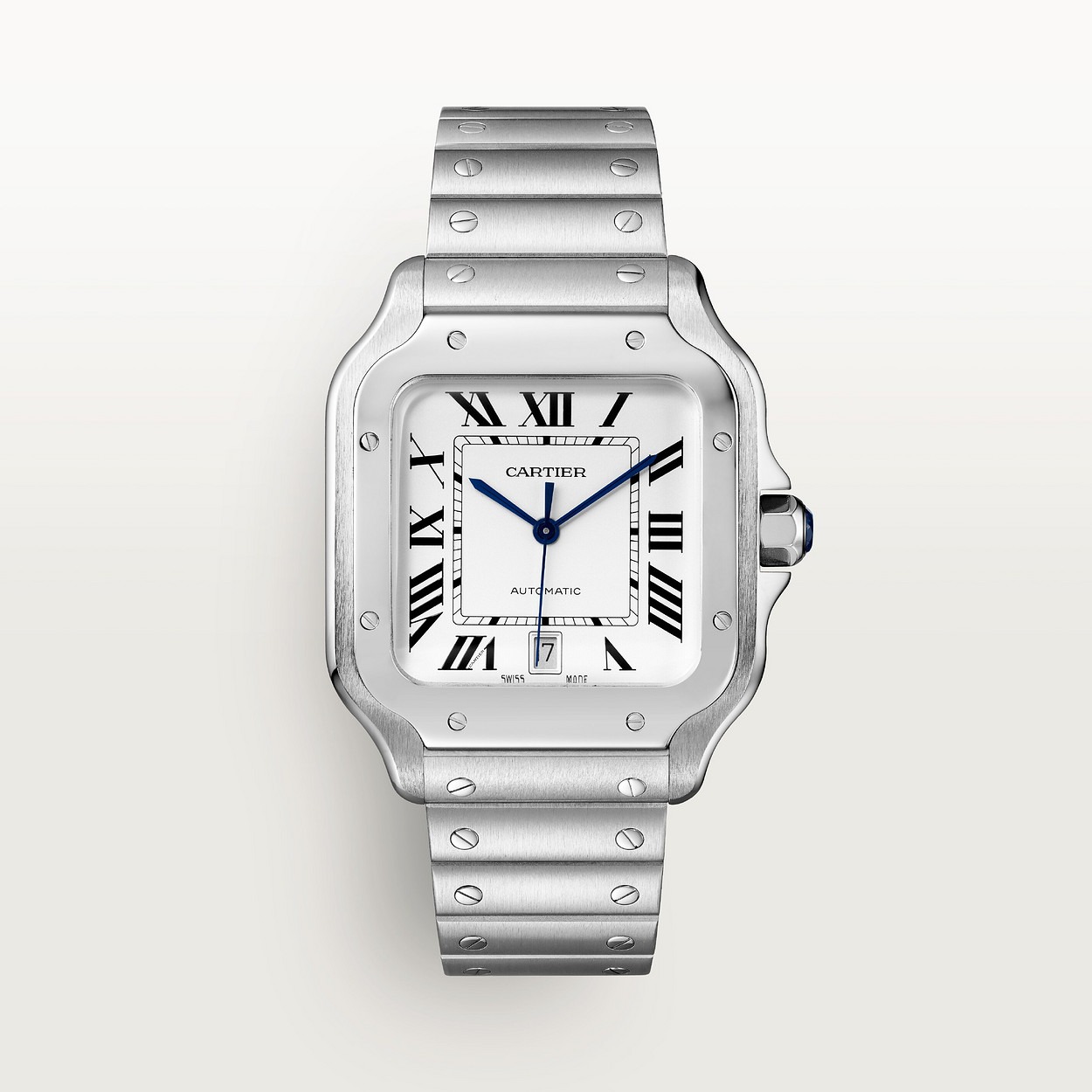 Cartier Santos Argenté 40mm