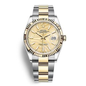 Datejust Doré Décor Palmier