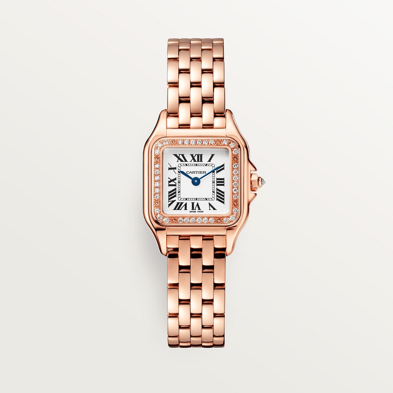 Panthère Sertie-Rose 22mm