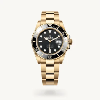 Rolex Submariner Or Jaune